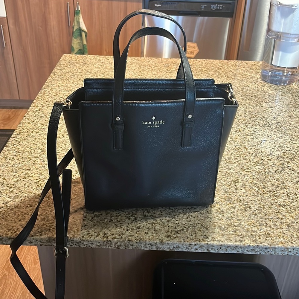 Black Kate Spade Crossbody Purse